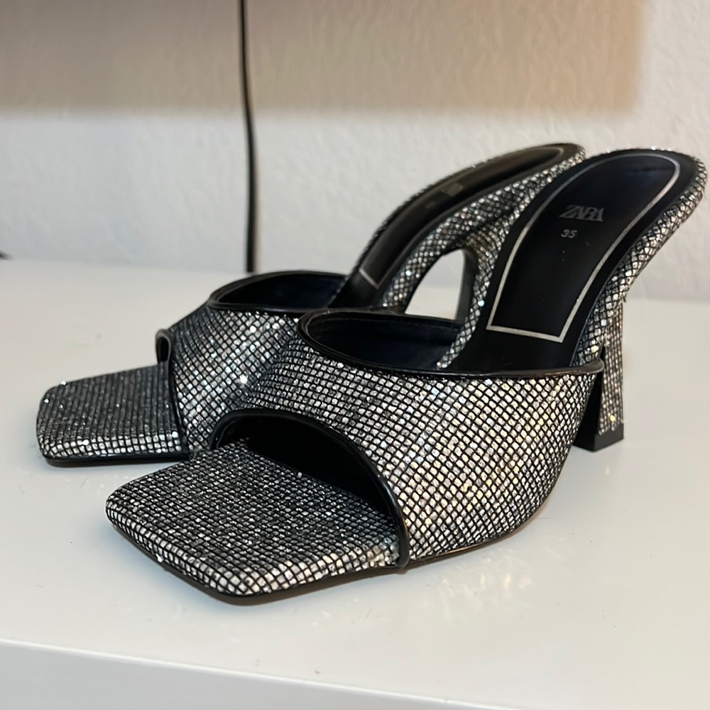 Sparkly heels
